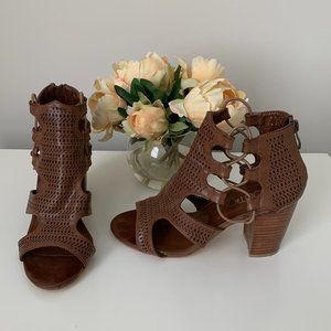 Boutique By Corkys Brown Heel Shoes, Size 7